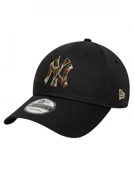 Foto van product NEW ERA Hoed 'OUTLINE CAMO 9FORTY® OFSM NEW YORK YANKEES' zwart