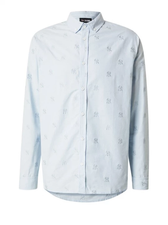 Foto van product NEW ERA Overhemd 'Neyyan' pastelblauw