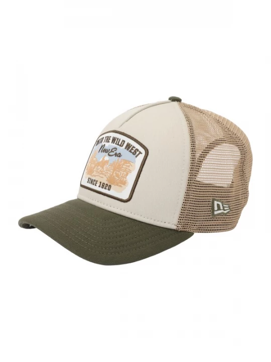Foto van product NEW ERA Pet '9FORTY MC AF' beige / donkerbeige / lichtblauw / wit