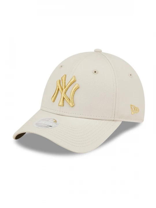 Foto van product NEW ERA Pet '9FORTY NEYYAN' lichtbeige / geel