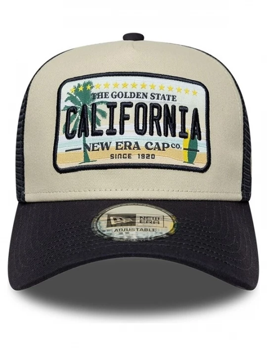 Foto van product NEW ERA Pet 'Gorra new era marino california license plate trucker cap' blauw