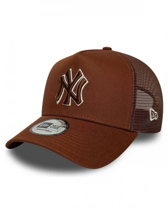 Foto van product NEW ERA Pet 'Gorra new era marron yankees outline ef trucker neyyan' bruin