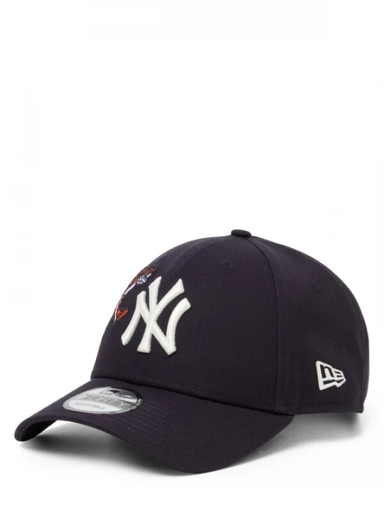 Foto van product NEW ERA Pet grijs / oranje / black denim / wit