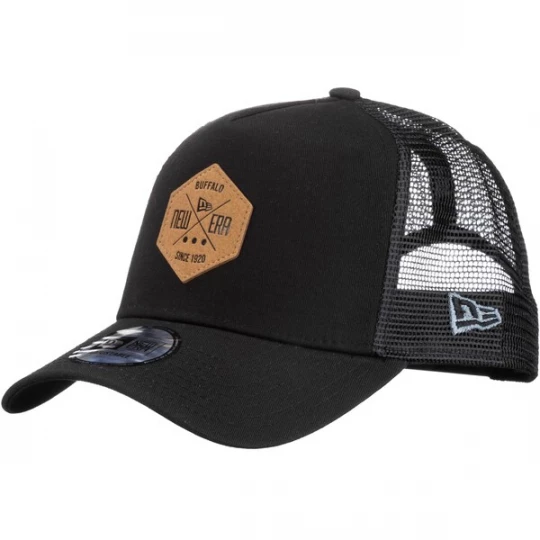 Foto van product NEW ERA Pet 'Heritage Patch 9Forty' lichtbruin / zwart