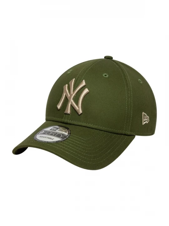 Foto van product NEW ERA Pet 'LEAGUE ESS 9TWENTY NEYYAN' beige / donkergroen
