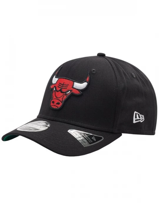 Foto van product NEW ERA Pet 'New Era 9FIFTY Chicago Bulls NBA Stretch Snap Cap' zwart