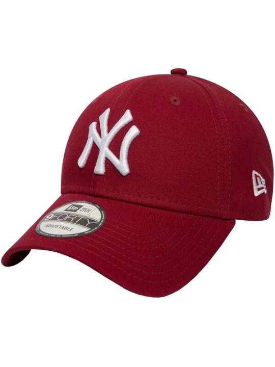 Foto van product NEW ERA Pet 'New Era 9FORTY League Essential New York Yankees MLB Cap' donkerrood