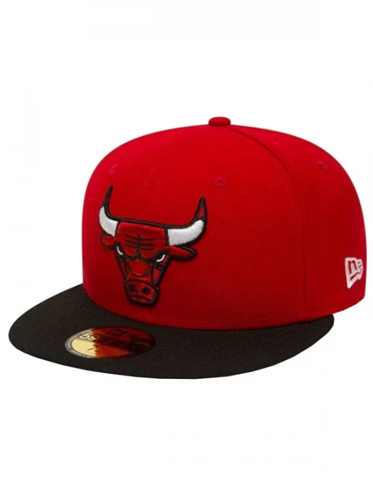 Foto van product NEW ERA Pet 'New Era Chicago Bulls NBA Basic Cap' rood