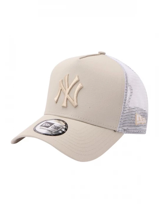 Foto van product NEW ERA Pet 'NOS LEAGUE ESS EF NEYYAN' lichtbeige / wit