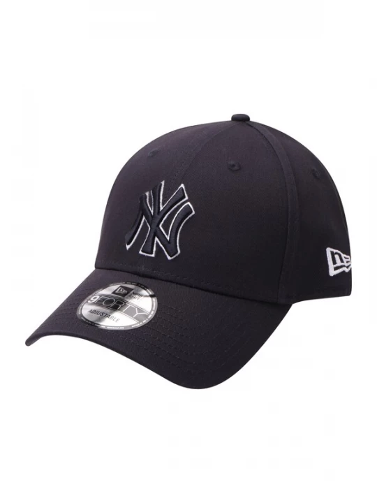Foto van product NEW ERA Pet 'OUTLINE 9FORTY NEYYAN' navy / wit