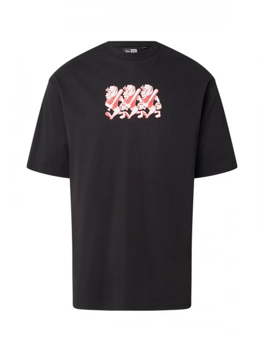 Foto van product NEW ERA Shirt geel / grenadine / zwart / wit