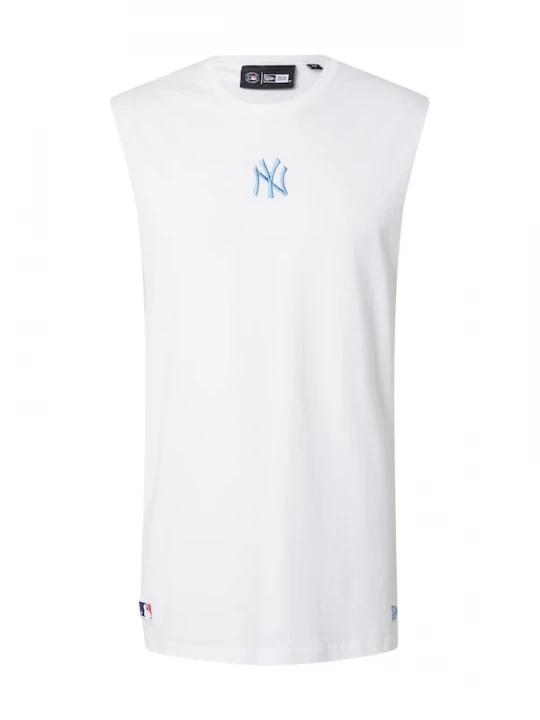Foto van product NEW ERA Shirt 'MLB NEYYAN' lichtblauw / wit