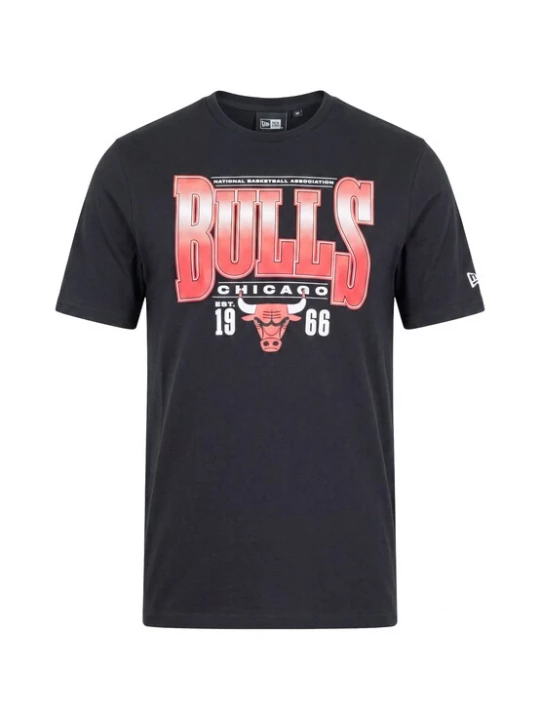 Foto van product NEW ERA Shirt 'NBA ARCH CHIBUL' rood / zwart / wit