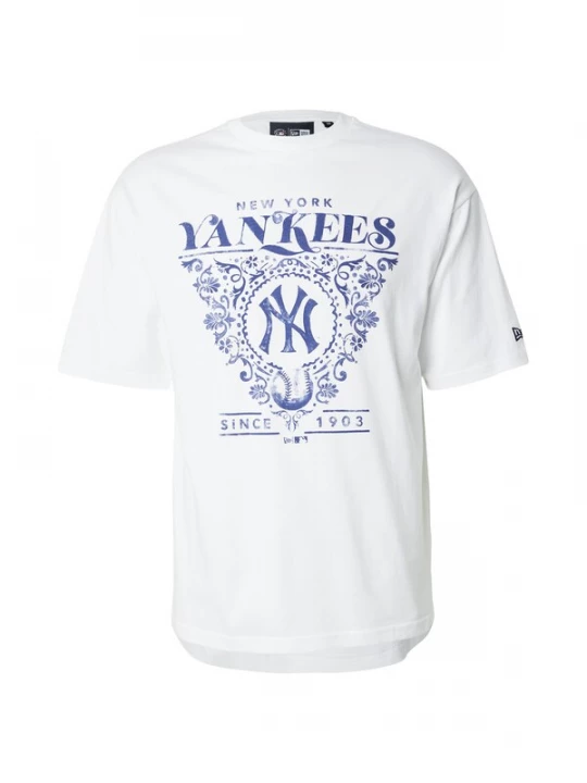 Foto van product NEW ERA Shirt 'Neyyan' enziaan / wit