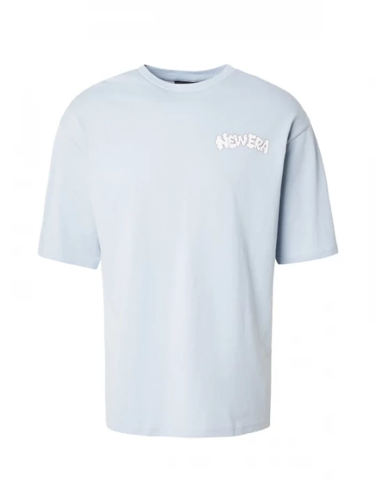 Foto van product NEW ERA Shirt pastelblauw / geel / zwart / wit