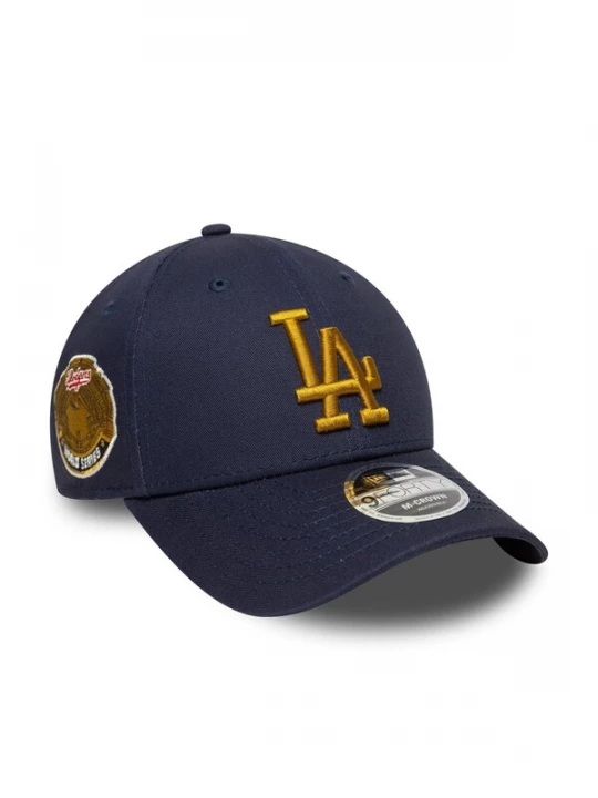 Foto van product NEW ERA Sportpet '9FORTY M-Crown Los Angeles Dodgers MLB World Series Patch' navy