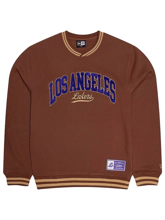 Foto van product NEW ERA Sweatshirt beige / blauw / bruin