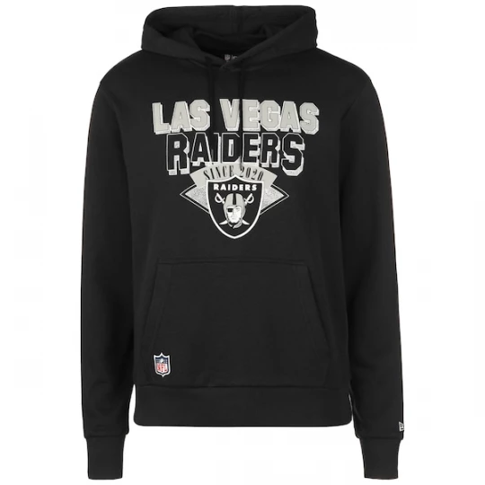 Foto van product NEW ERA Sweatshirt 'Raiders' zwart / wit