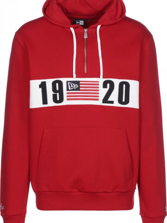 Foto van product NEW ERA Sweatshirt rood / zwart / wit