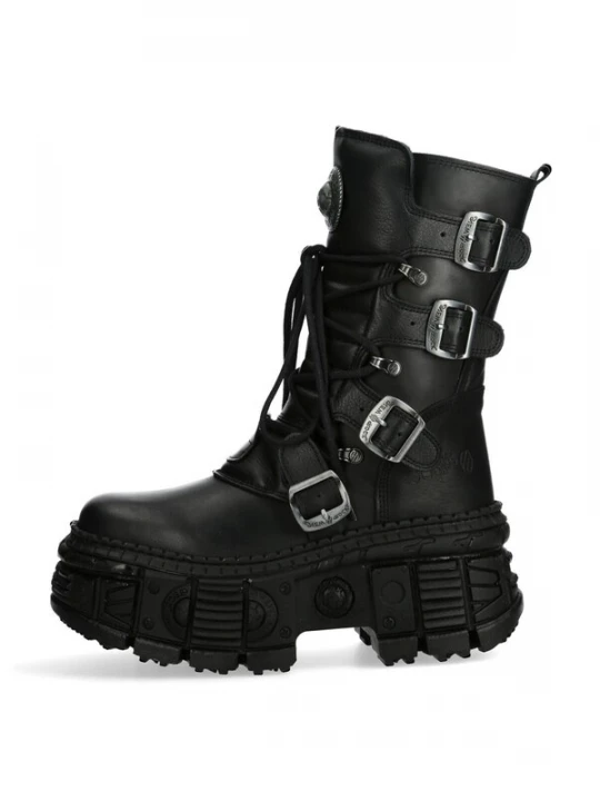 Foto van product New Rock Veterlaarzen 'WALL373-S5' zwart