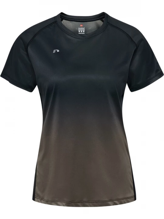 Foto van product Newline Functioneel shirt bruin gemêleerd / zwart / wit