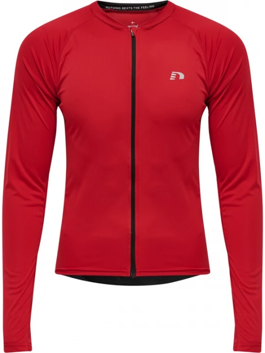 Foto van product Newline Functioneel shirt donkerrood / wit