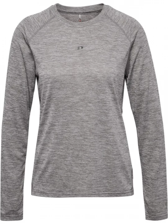 Foto van product Newline Functioneel shirt grijs gemêleerd