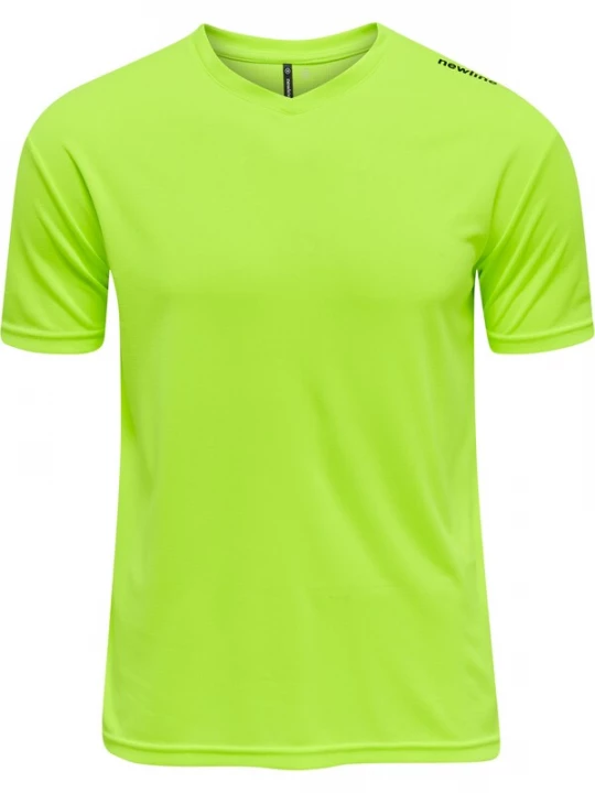 Foto van product Newline Functioneel shirt neongeel / zwart
