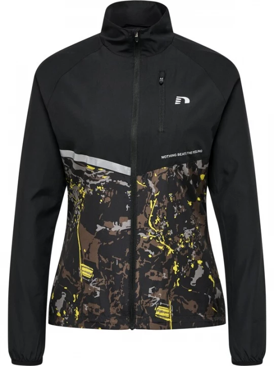 Foto van product Newline Outdoorjas bruin / geel / grijs / zwart