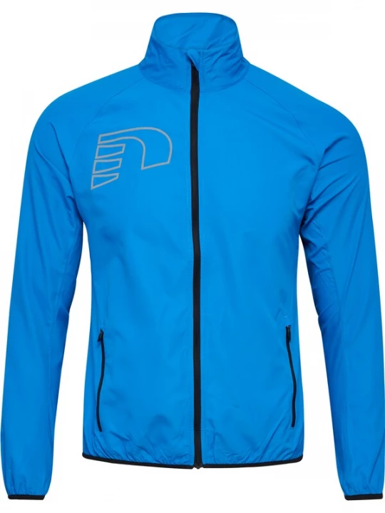 Foto van product Newline Sportjas beige / ultramarine blauw / zwart