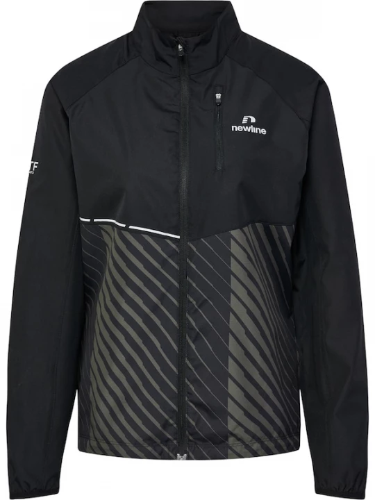 Foto van product Newline Sportjas 'PACE' groen / zwart / wit