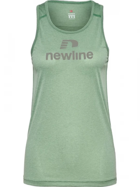 Foto van product Newline Sporttop 'Fontana' grijs / lichtgroen