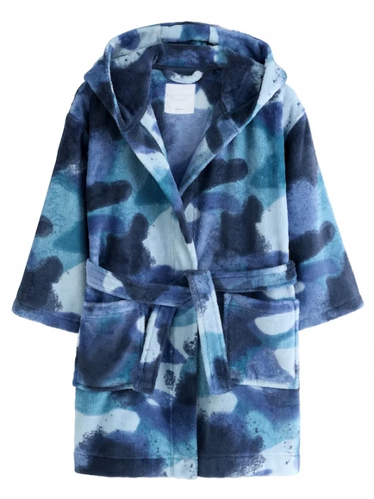 Foto van product Next Badjas blauw / lichtblauw / donkerblauw
