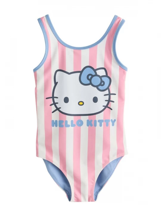 Foto van product Next Badpak blauw / rosa / zwart / wit