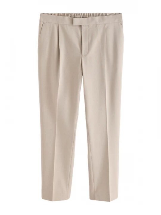 Foto van product Next Bandplooibroek 'N. Premium' beige