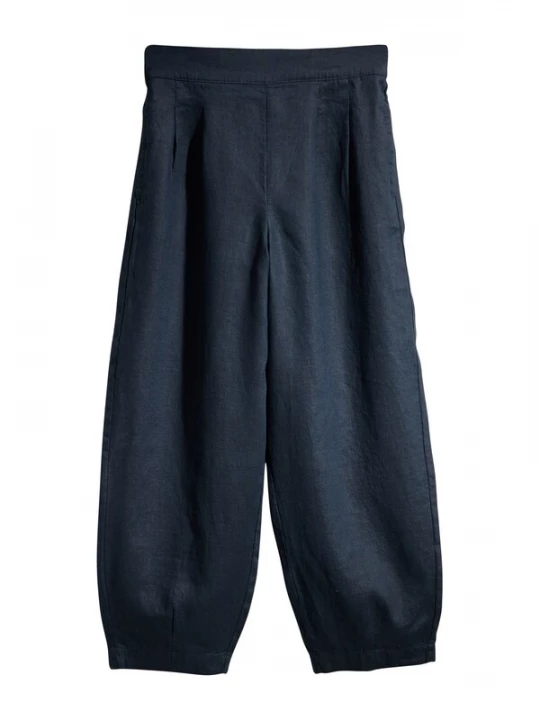 Foto van product Next Bandplooibroek 'N. Premium' navy