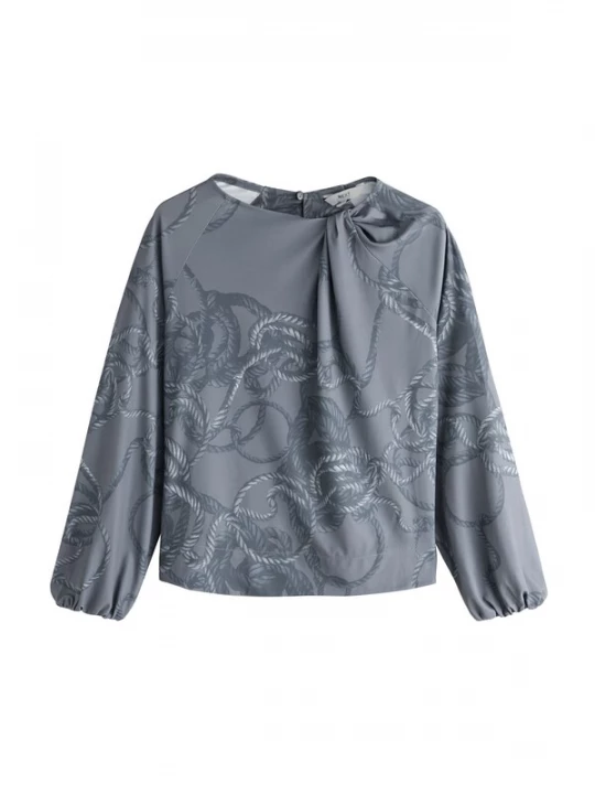 Foto van product Next Blouse grijs / antraciet / donkergrijs
