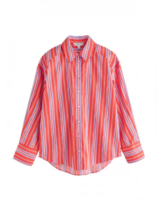 Foto van product Next Blouse blauw / grijs / rood