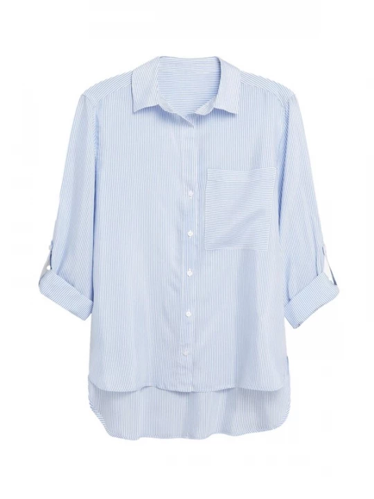 Foto van product Next Blouse blauw / wit