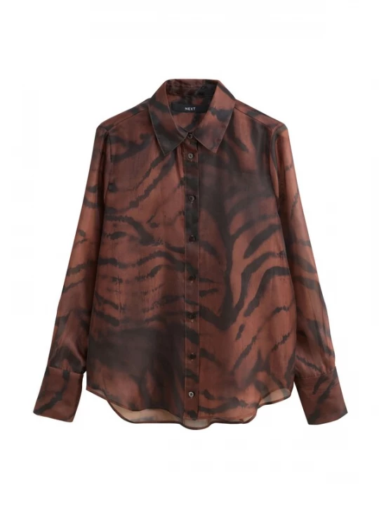 Foto van product Next Blouse bruin / zwart
