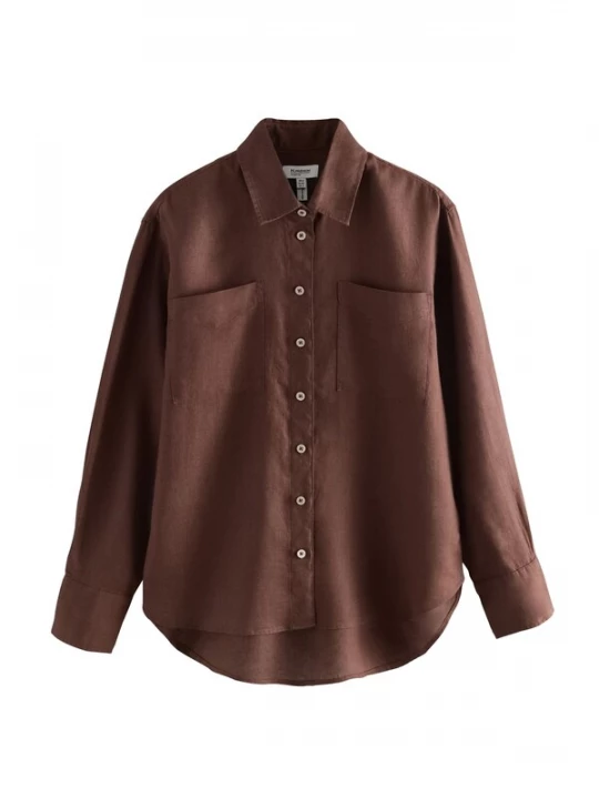 Foto van product Next Blouse chocoladebruin