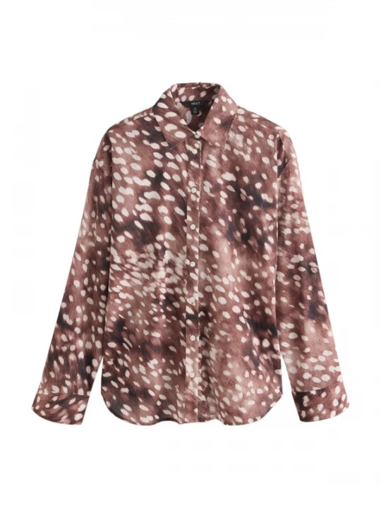 Foto van product Next Blouse crème / bruin / mokka