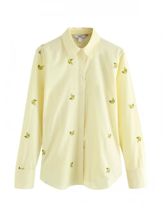Foto van product Next Blouse geel / zwart / wit