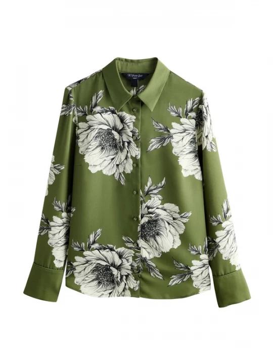Foto van product Next Blouse kiwi / zwart / wit