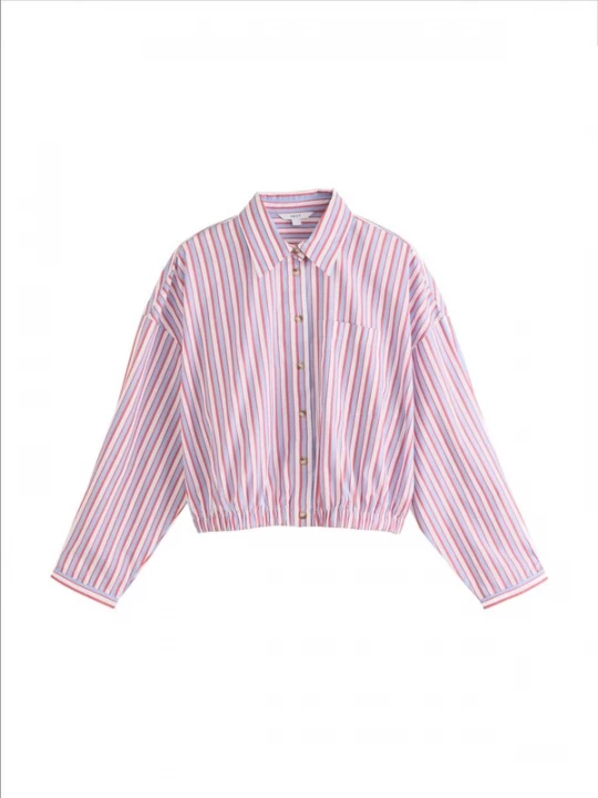 Foto van product Next Blouse lichtblauw / lichtrood / wit