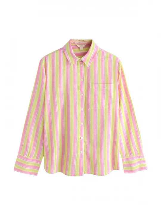 Foto van product Next Blouse lichtgroen / pink / wit