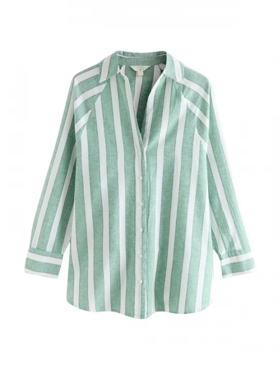 Foto van product Next Blouse lichtgroen / wit