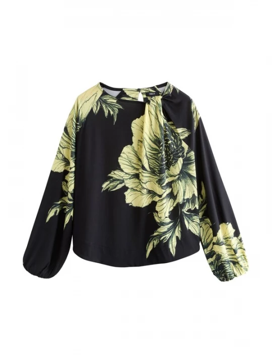 Foto van product Next Blouse lichtgroen / zwart