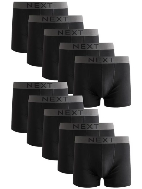 Foto van product Next Boxershorts antraciet / zwart