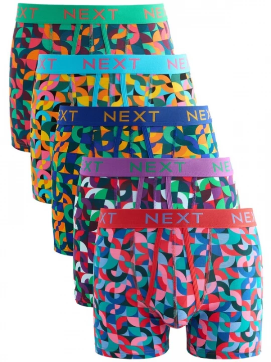 Foto van product Next Boxershorts blauw / aqua / groen / lila / rood